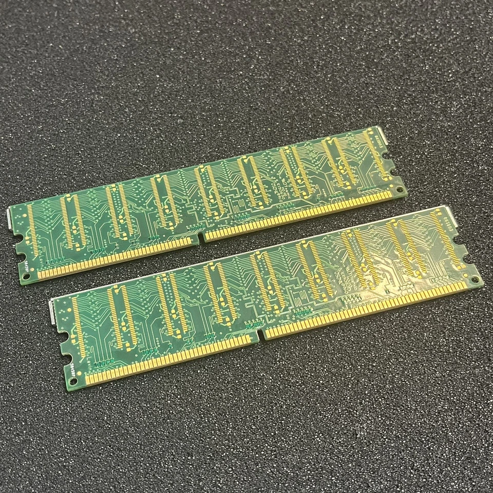 2pcs Super Talent D21PA56A 256MB DDR 266MHZ PC2100 184-PIN MEMORY - Image 2 of 4