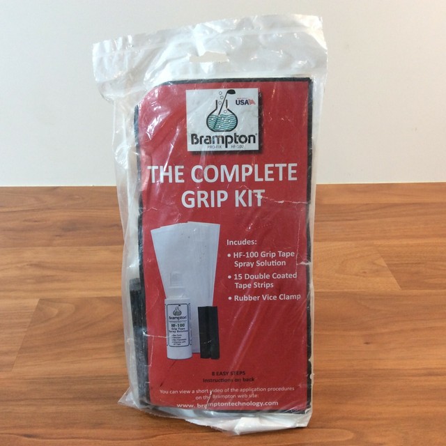 Complete Grip Kit for Golf Club Regripping Includes 15 Tape Strips