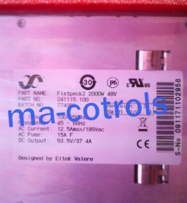 241115.100 ELTEK FLATPACK2 2000W 48V RECTIFIER