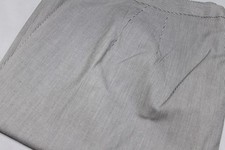 Talbots Black White Pinstripe Skirt, Cotton/Spandex Blend, Size 18, Lined