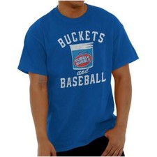 Vintage Dubble Bubble Gum Buckets Baseball Womens or Mens Crewneck T Shirt Tee