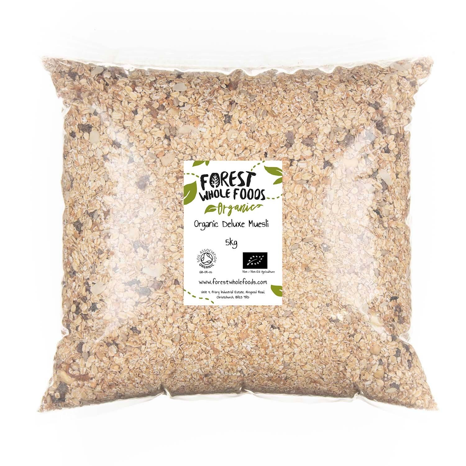 Organic Deluxe Muesli 5kg - Forest Whole Foods