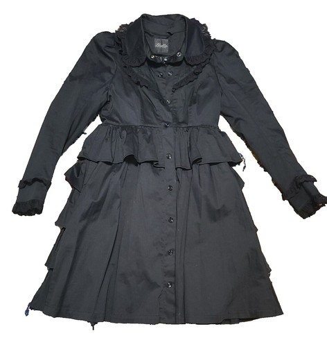 HER LIP TO Mademoiselle 2Way Long Coat/1224307081 black 12243 | eBay