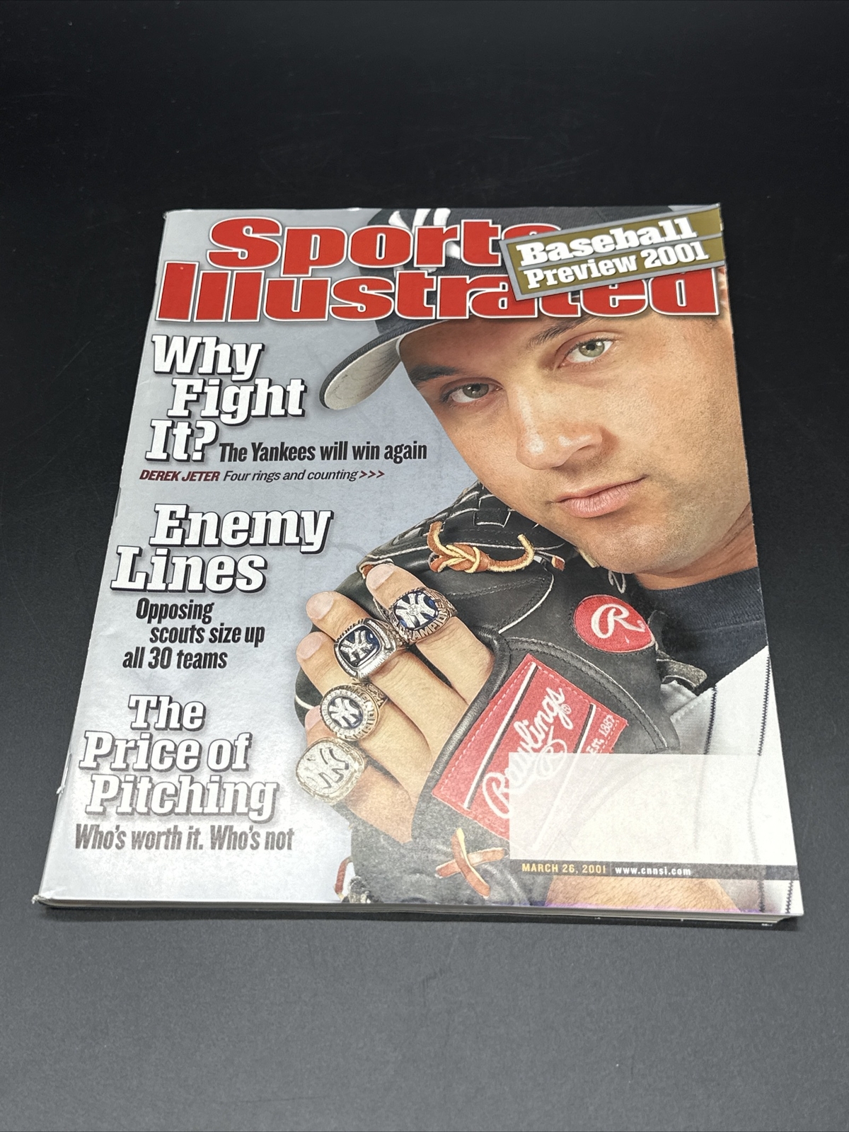 Sports Illustrated Magazine March 26, 2001 Derek Jeter Lot5754 | eBay