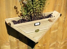 90° Herb Wall Hanging Post Mounted - Vertical Garden Decking Planter Basket