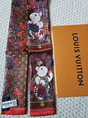 NWT Louis Vuitton VUITTONITE Rat Chinese New Year Bandeau, Ebene M76100 | eBay