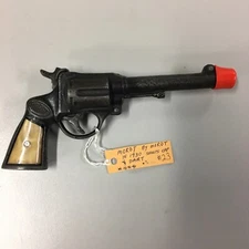 Vintage MORDT Cap Gun and Dart Shooter with Celluloid Grip Inserts 1930 Rare