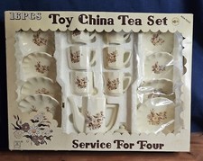 Summco 16pc Toy China Tea Set 1984 Service For 4