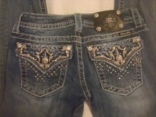 Women's Miss Me JP5827AK2 Ankle Skinny Jeans Size 26