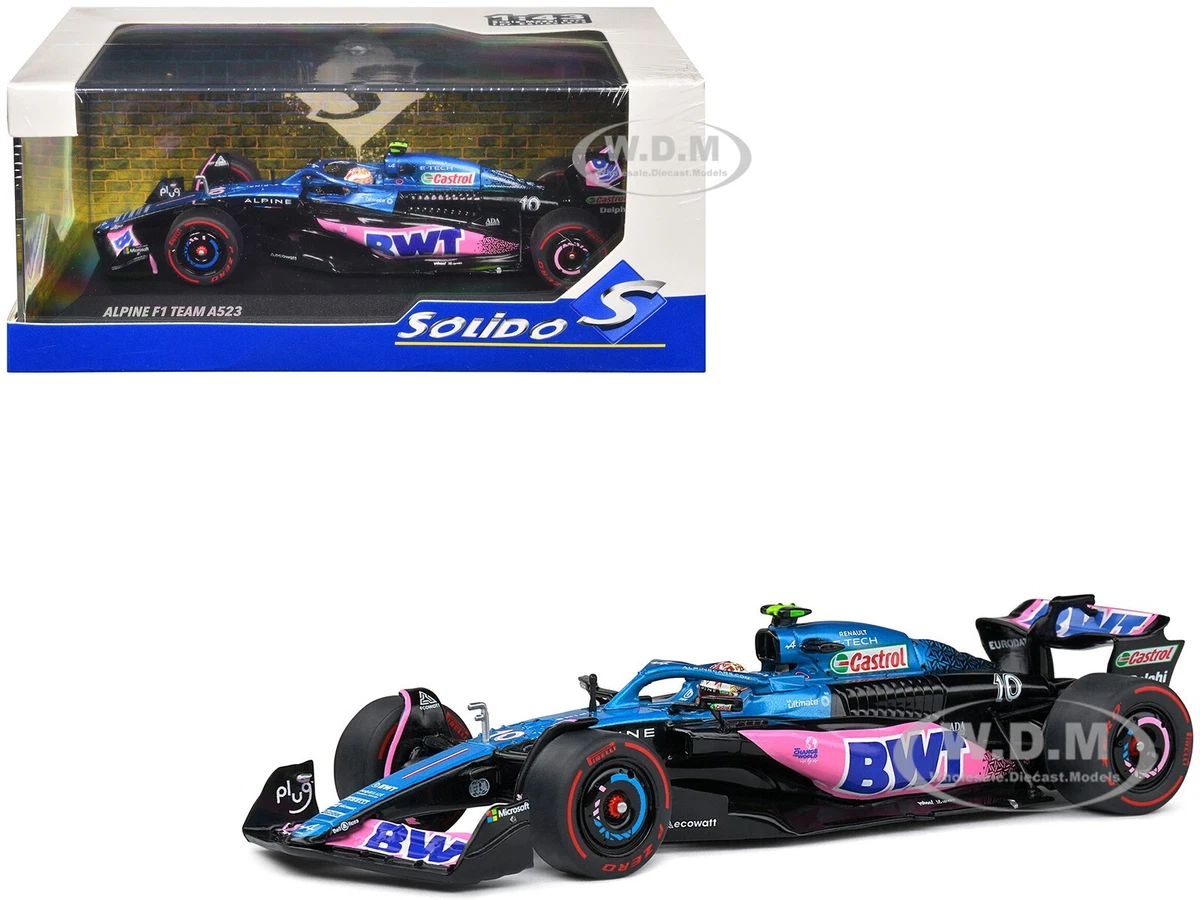 Vintage Solido 142 Alpine Formula 3 Race Car 1:43 Made in