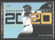 2020 Topps Chrome Update Decade's Next Kyle Lewis Rookie #DNC-19
