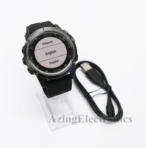 Garmin Fenix 5X Plus Sapphire Edition 51mm GPS Multisport Watch Black | eBay