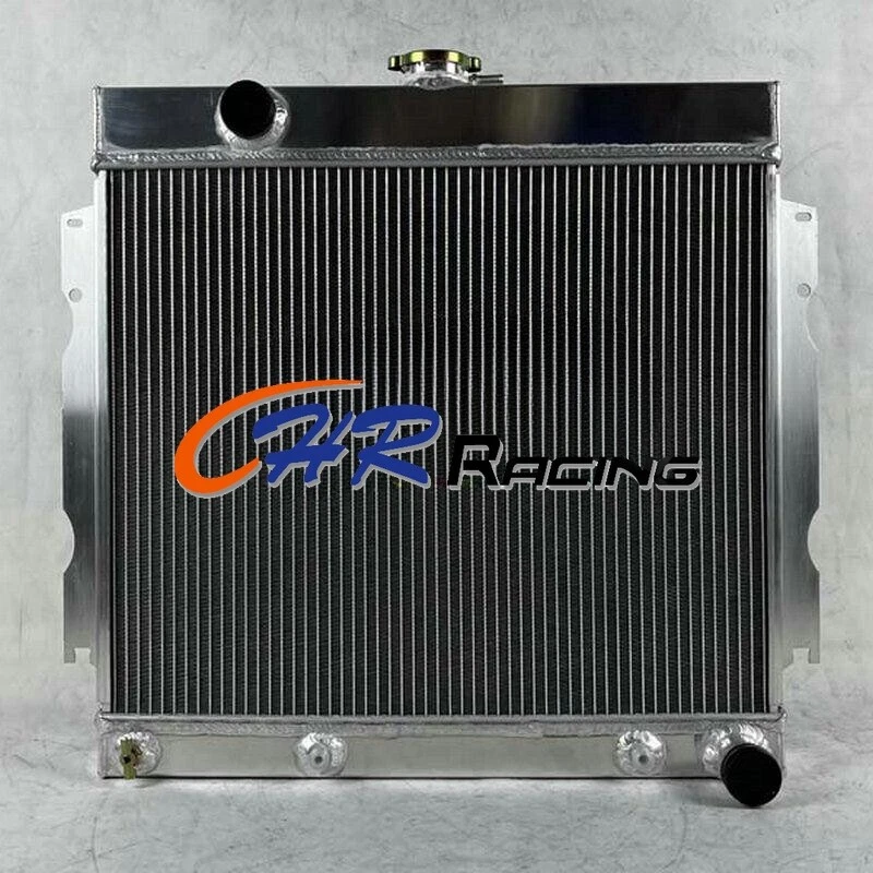 Radiador de aluminio + ventilador para Dodge Charger Coronet Station 1965-1969/Plymouth Fury Foto 2 de 4