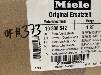 Module électronique commande puissance lave-vaisselle Miele 9704546