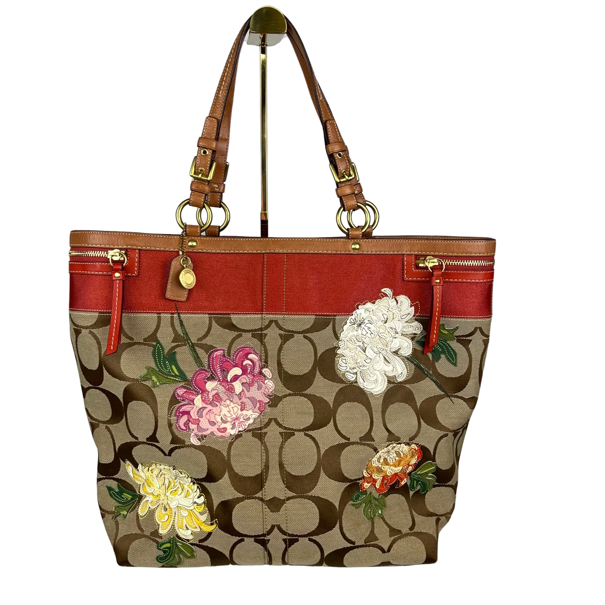 Coach extra hotsell large tote bag