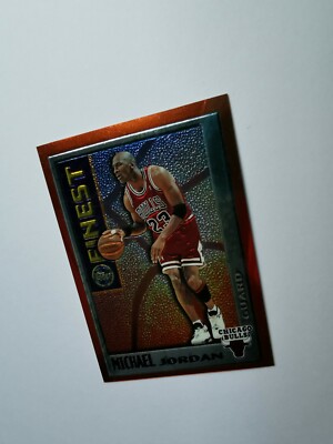 MICHAEL JORDAN 1995/96 Topps Orange Mystery Finest #M1 Insert Chicago Bulls