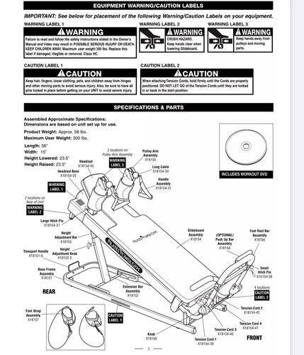 Pilates Power Gym Ersatz Spannung # 1/2/3/4 plus Versand - Bild 6 von 16
