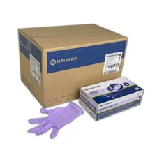 Halyard Nitrile Lavender Exam Gloves 250/2500ct XS/S/M/L Powder & Latex Free
