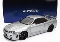 AUTOart 1/18 Nissan Skyline GT-R (R34) Z-Tune 2002 Silber 77461