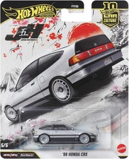 Mattel - Hot Wheels Premium: Japan Historics '88 Honda CRX New Toy Toy Car,