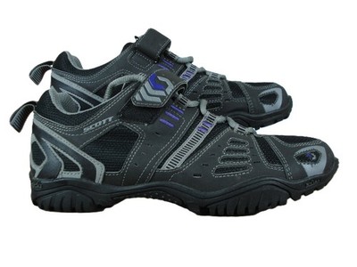 Scott Damen Fahrrad MTB Trail Schuhe schwarz grau UK 4,5 EU 37 USS 6,5 Cycling sehr guter Zustand