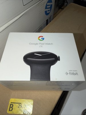 Google Pixel Watch LTE Matte Black 41mm New Open Box