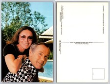 Johnny Carson & Wife Joanna Holland 1980 Photo Postcard Coral-Lee
