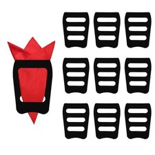Pocket Square Holder for Men, Accessories for Men Square Scarf for 10 Pack