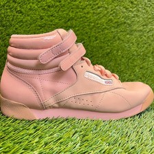 Reebok Freestyle Hi Womens Size 7 Pink Athlet...