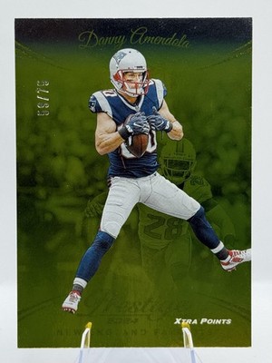 2024 Panini Prestige Danny Amendola Gold Xtra Points #/75 #209 Patriots SN