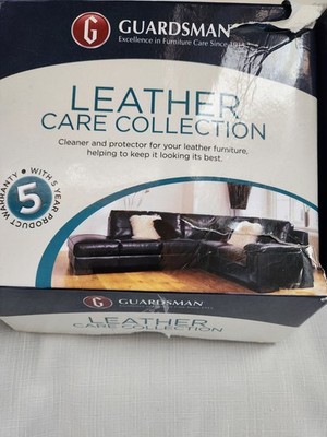 Guardsman Leather Care Kit   Clean & Renew Leather Protect & Preserve  & cloths