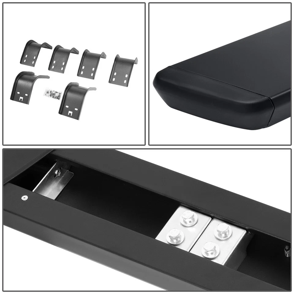 PARA 09-24 DODGE RAM 1500 2500 3500 DOBLE CABINA 5.5" NEGRO SS ESTRIBERAS Foto 4 de 4