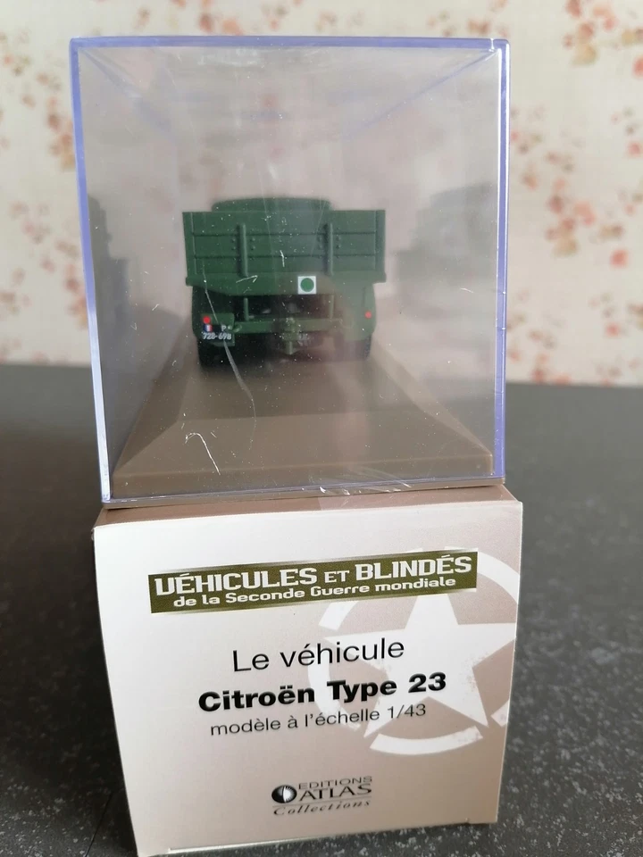 Véhicule seconde guerre mondiale Citroën Type 23 au 1/43 par les Edts Atlas - Photo 3/4