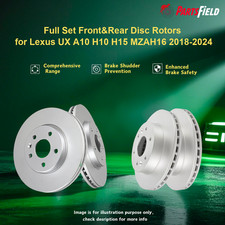 Full Set Front&Rear Disc Rotors for Lexus UX A10 H10 H15 MZAH16 2018-2024