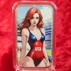 Bullion Baddies 1 oz Silver Bar w/ COA - Summer G. Ames *Read
