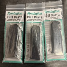 3 Pack 1911 7rd 45acp Black Steel Magazine Remington Remm3 3 Pack 1911 7rd 45acp Black Steel Magazine Remington Remm3