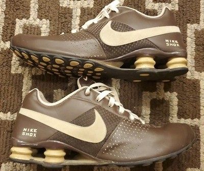 ULTRA RARE COLORWAY 2010 NIKE SHOX DELIVER CHOCOLATE BROWN MEN'S SIZE US10