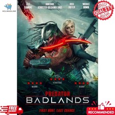 Predator Badlands DVD Sci-Fi Action Movie Region Free English Sub Free Shipping