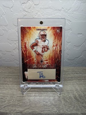 2024 Panini Phoenix Terrion Arnold Phoenician Rookie RC Auto #PRP-TAD Lions