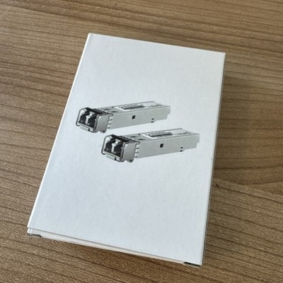 Ubiquiti UACC-OM-MM-1G-D-2 Netzwerk Transceiver Modul Glasfaser 2er Pack Neu