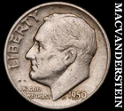 1950 Silver Roosevelt Dime-Scarce Better Date No Reserve #i3897