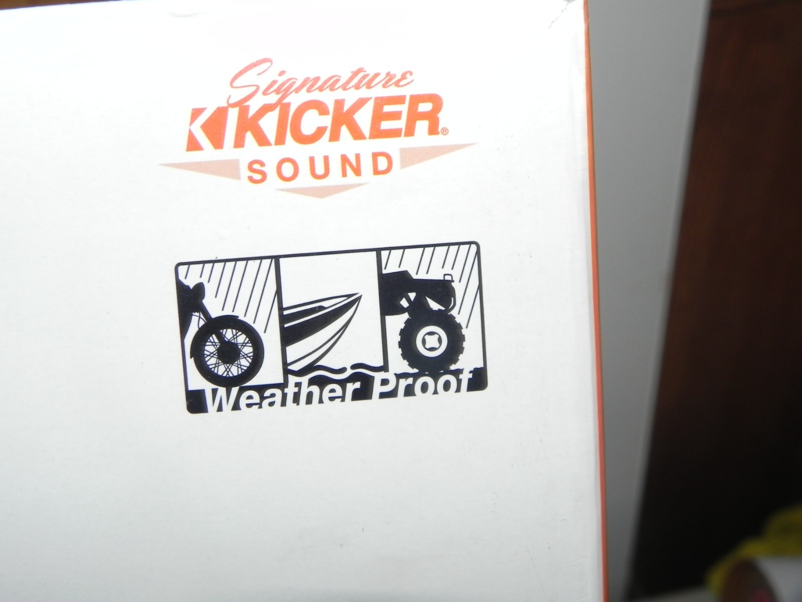 Kicker KB6 2-Way 150W Outdoor Indoor Speakers