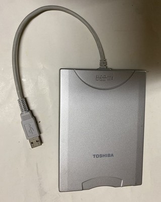Toshiba 3.5 Inch Floppy Disk Drive FDD PA2680U USB Type External Drive