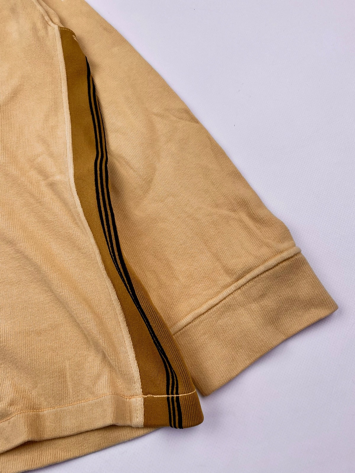 Stone Island Vintage 1996 Crew Neck Yellow Jumper - Size: XL thumbnail 3