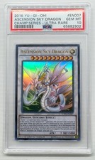 Yu-Gi-Oh! YCS Prize Card ULTRA RARE YCSW-EN007 ASCENSION SKY DRAGON PSA 10