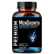 Mens Hair Growth-Hair Vitamins For Men. Anti Hair Loss Supplement.