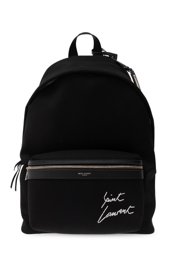 Saint Laurent - Men - 'City' backpack - Black | eBay