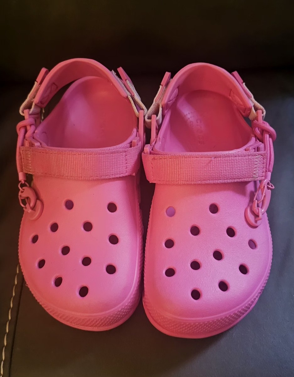 Crocs Duet Max 2 Clog Post Malone Pink Limited Edition womans 7