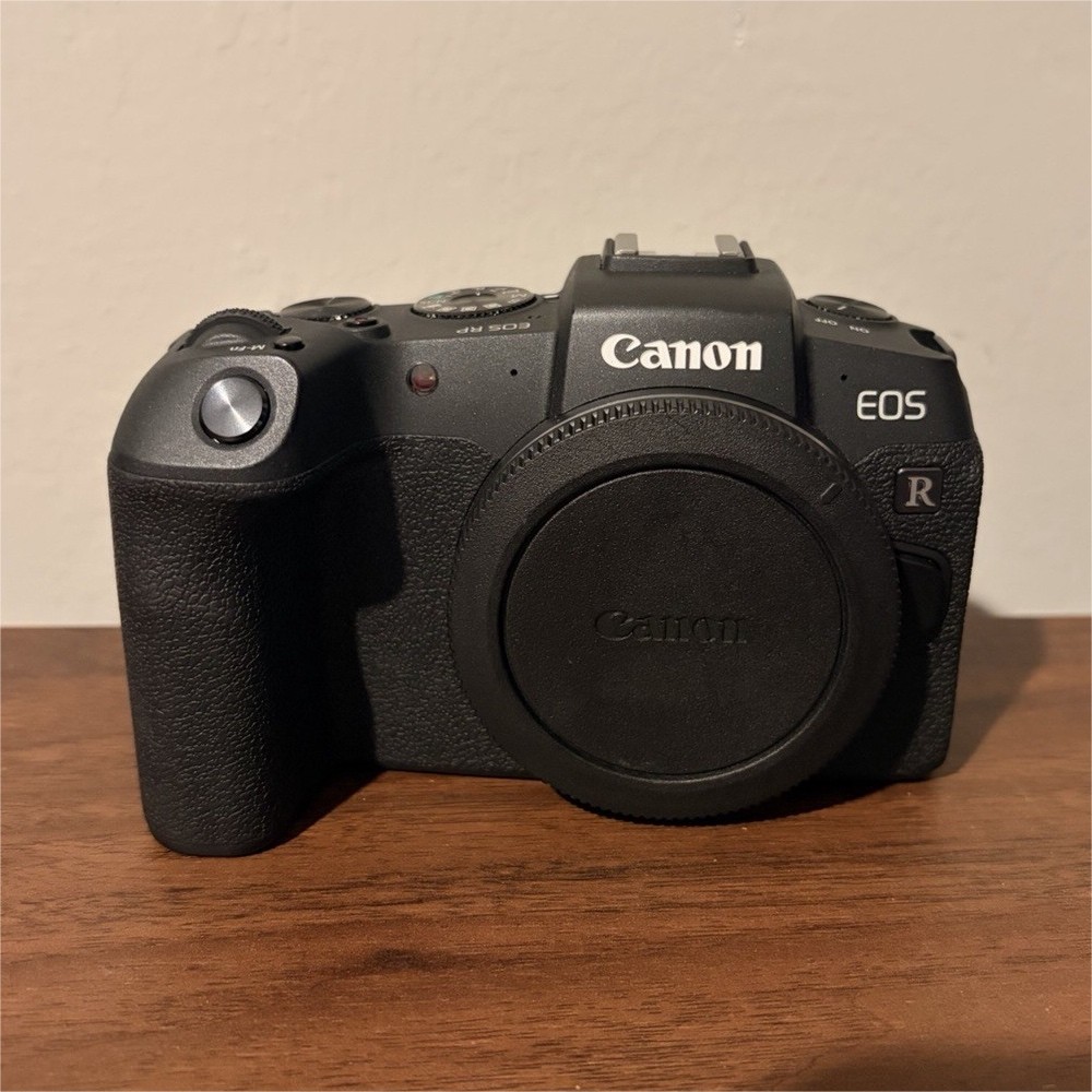 Canon EOS RP Mirrorless Camera Body Wi-Fi HDMI USB Black w/Battery