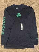 Nike Mens Boston Celtics 20/21 City Edition Courtside Team Issued T-Shirt